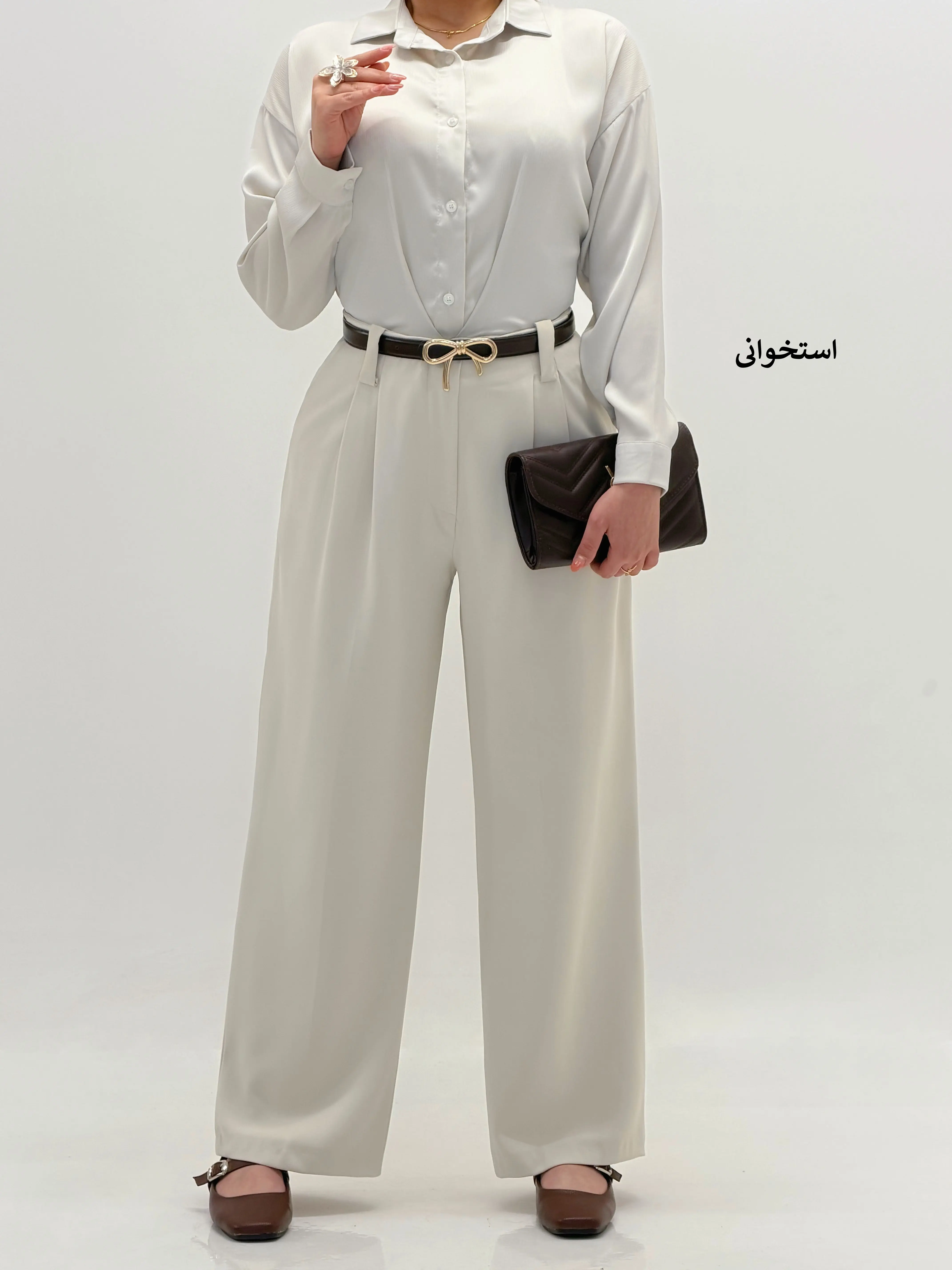 4230-شلوار بگ کرپ زارا